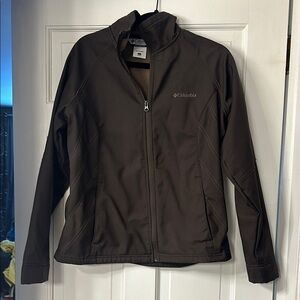 Columbia Brown Zip-Up Jacket